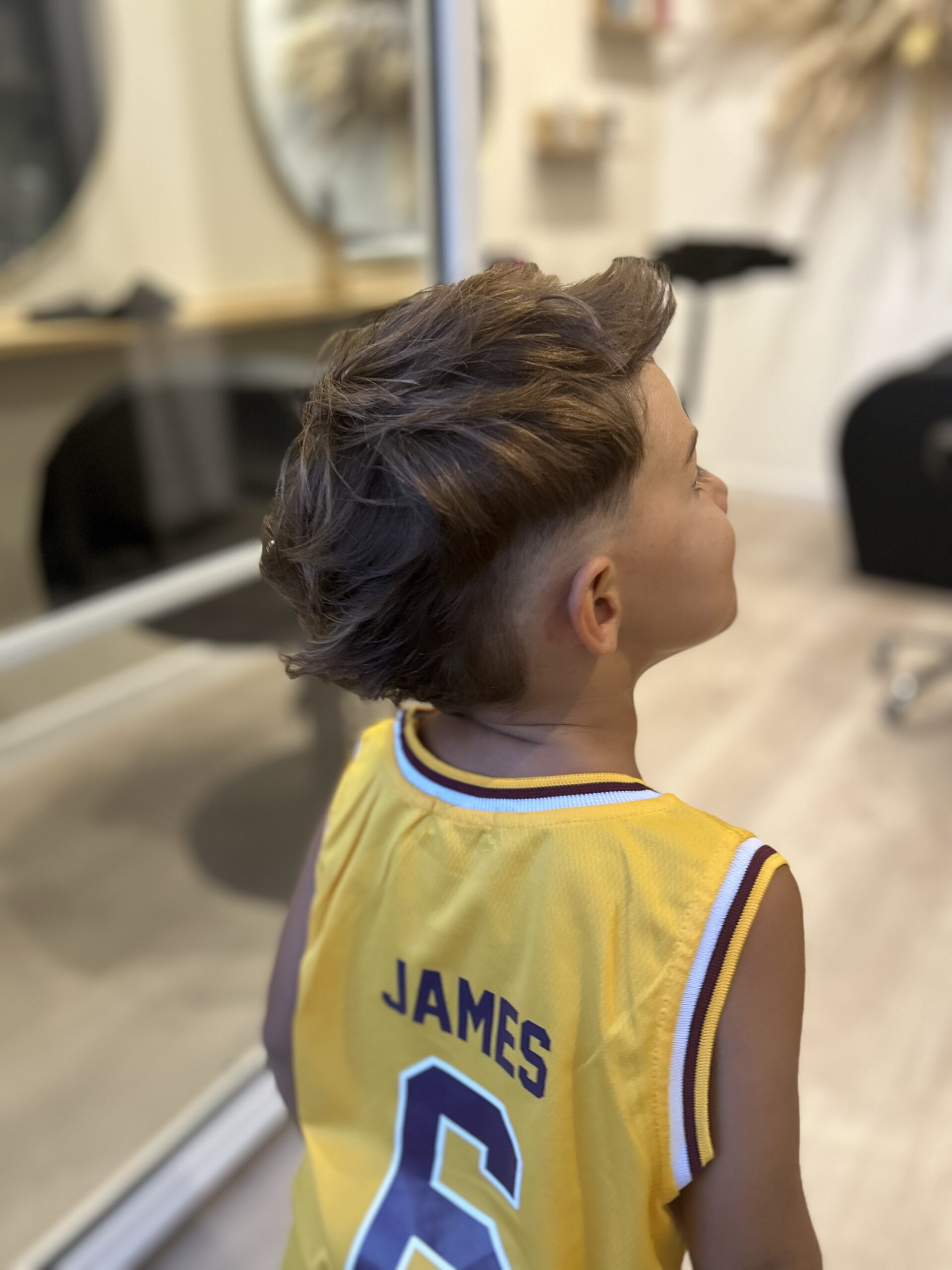 Coupe casquette enfant