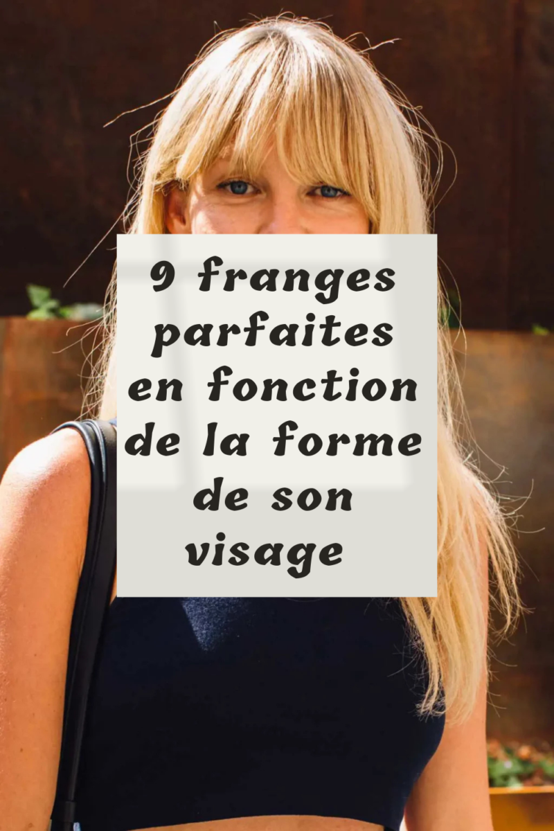 carré et frange rideau