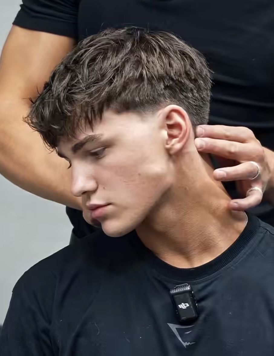 coupe de cheveux tapered