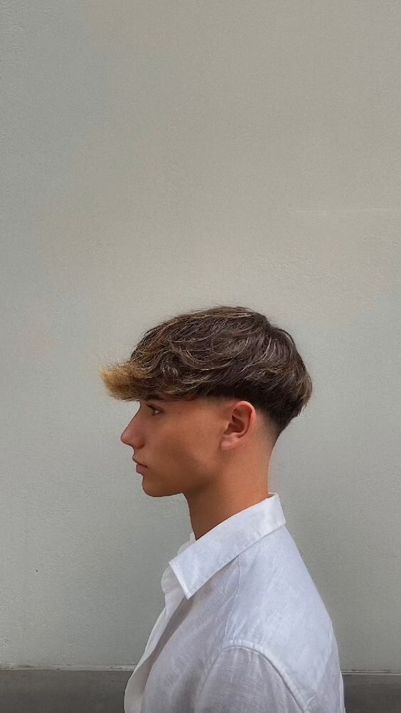 coupe de cheveux casquette