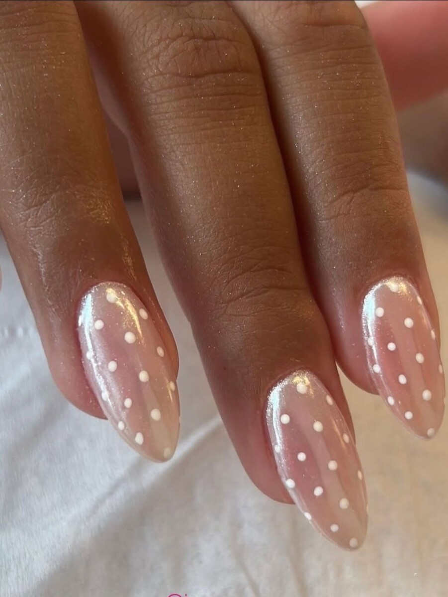 ongle blanc laiteux