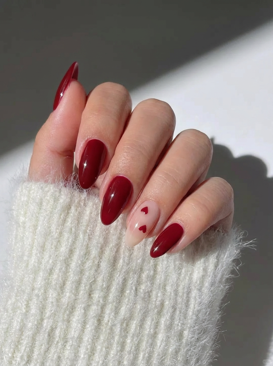 ongles st valentin