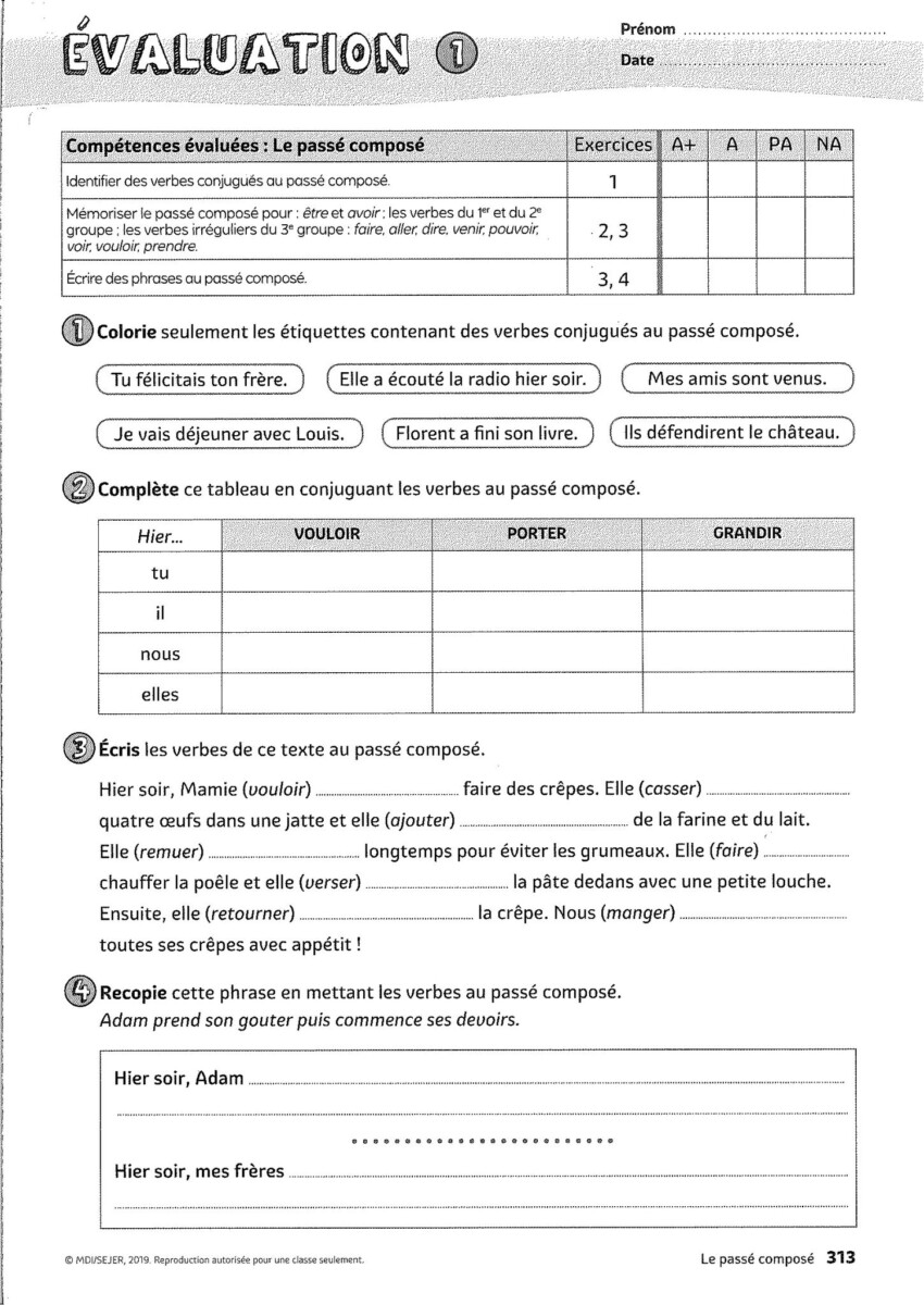 Évaluation quotient intellectuel