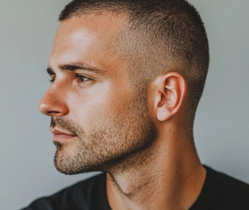 Minimalisme radical : la beauté de la coupe buzz cut